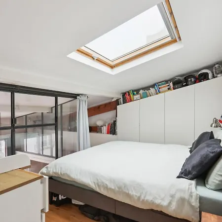 Daire Le Parisien Chic: Loft Moderne A 11eme Paris