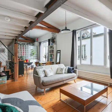 Le Parisien Chic: Loft Moderne A 11eme Daire
