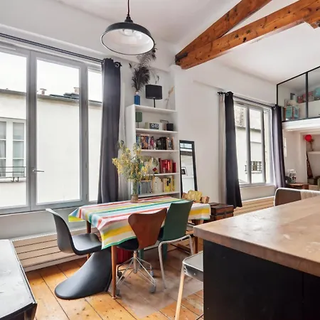 Daire Le Parisien Chic: Loft Moderne A 11eme Paris