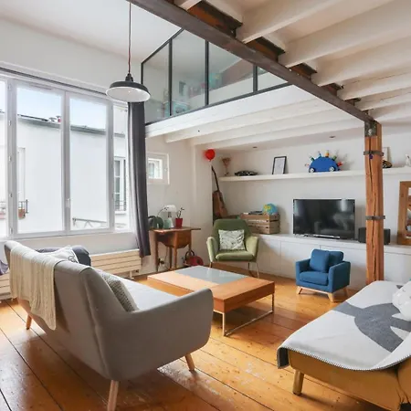 Le Parisien Chic: Loft Moderne A 11eme *